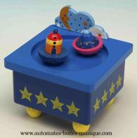 Bo&icirc;tes &agrave; musique pour la petite enfance Bo&icirc;te &agrave; musique anim&eacute;e pour enfants : bo&icirc;te &agrave; musique avec vaisseaux interplan&eacute;taires