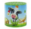 Boîte à meuh ou boîte à vache traditionnelle pour entendre le cri ou meuglement d'une vache