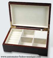 Boîtes à bijoux musicales avec photo Boîte à bijoux musicale avec photo : boîte à bijoux musicale "Nénuphars III"