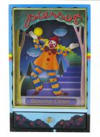 Boîtes à musique avec personnages Boîte à musique animée en bois avec clown: boîte à musique avec mouvements du clown et du ballon
