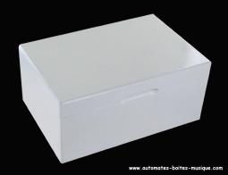 Boîtes à bijoux musicales avec ballerines Boîte à bijoux musicale en bois avec ballerine dansante et finition laquée - Libérée délivrée (La Reine des neiges)