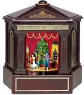 Théâtres musicaux à automates Théâtre musical miniature à automates Mr Christmas avec trois scènes animées du ballet Casse-noisette