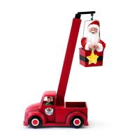Automates musicaux de Noël (disponibles sur commande) Automate musical de Noël Mr Christmas: automate "camion avec chariot élévateur"
