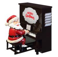 Automates musicaux de Noël (disponibles sur commande) Automate musical de Noël Mr Christmas: automate musical Père Noël pianiste