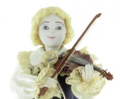 Automates vendus Automate musical traditionnel par Renato Boaretto: automate musical "Le violoniste"