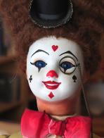 Automates vendus Automate musical traditionnel: clown équilibriste par Michel Marcu