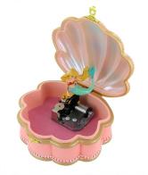 Boîtes à bijoux musicales avec animaux Boîte à bijoux musicale Trousselier en forme de coquillage avec Ariel la petite sirène