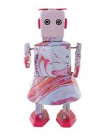 Jouets en métal, tôle ou fer blanc : robots mécaniques en métal Jouet mécanique en métal (fer blanc) représentant le robot "Ripple bot"