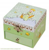 Boîtes à musique Trousselier Le Petit Prince Boîte à bijoux musicale et boîte à musique Trousselier avec le Petit Prince dansant - Une chanson douce