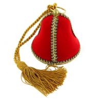 Boules musicales pour sapins de Noël Boîte à musique de Noël en forme de cloche avec décor Père Noël avec sa hotte remplie de cadeaux - Douce nuit