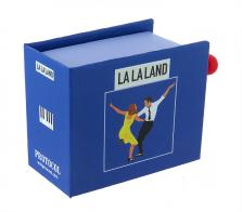 Boîtes à musique à manivelle en forme de livre Boîte à musique à manivelle en carton en forme de livre - La la land - City of stars (Justin Hurwitz)