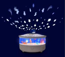 Lanternes magiques musicales "Révolution 2.0" et projecteurs d'étoiles Trousselier Veilleuse animée, boîte à musique et projecteur d'étoiles Trousselier - Baleine - La Belle au bois dormant
