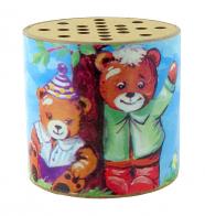 Boîtes à meuh, boîtes à vache et autres boîtes à son traditionnelles Grande boîte à meuh en bois pour entendre le son, la voix, le cri ou le grognement d'un ours