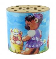Boîtes à meuh, boîtes à vache et autres boîtes à son traditionnelles Grande boîte à meuh en bois pour entendre le son, la voix, le cri ou le grognement d'un ours