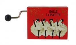 Boîtes à musique à manivelle en carton illustré Boîte à musique à manivelle en carton illustré "Belle lurette" - French cancan - Orphée aux enfers