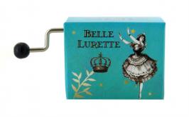 Boîtes à musique à manivelle en carton illustré Boîte à musique à manivelle en carton illustré "Belle lurette" - La marche - Casse-noisette