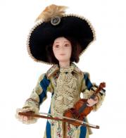 Automates anciens des 19 et 20 èmes siècles Automate musical traditionnel de salon par Renato Boaretto - Automate violoniste
