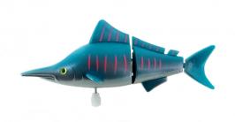 Petits automates mécaniques Petit automate ou jouet mécanique en résine à remontoir - Marlin.