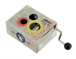 Boîtes à musique à manivelle en carton illustré Boîte à musique à manivelle en carton illustré "Belle lurette" - Sur le pont d'Avignon