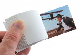 Folioscopes, feuilletoscopes ou flip books (livres de dessins anim&eacute;s) Folioscope, feuilletoscope ou flip book (livre ou livret de dessins anim&eacute;s) - La mort aux trousses