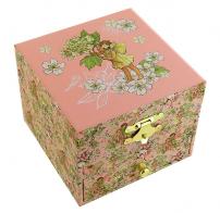 Bo&icirc;tes &agrave; bijoux musicales avec f&eacute;es Bo&icirc;te &agrave; bijoux musicale Trousselier en bois avec f&eacute;e dansante - La fl&ucirc;te enchant&eacute;e (W. A. Mozart)