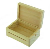 Bo&icirc;tes petit componium Bo&icirc;te en bois brut pour m&eacute;canisme musical de petit compnium de 20 ou 30 notes