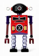 Jouets en m&eacute;tal, t&ocirc;le ou fer blanc : robots m&eacute;caniques en m&eacute;tal Jouet m&eacute;canique en m&eacute;tal (fer-blanc: t&ocirc;le d'acier recouverte d'&eacute;tain) - Robot Dark Templar