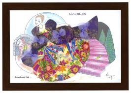 Tableaux musicaux pour enfants Tableau musical pour chambres d'enfants : tableau musical "Cendrillon"