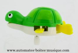 Petits automates mécaniques Automate animal nageur : automate tortue nageuse