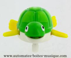 Petits automates mécaniques Automate animal nageur : automate tortue nageuse