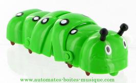 Petits automates mécaniques Automate animal marcheur mécanique : automate chenille marcheuse mécanique