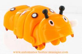 Petits automates mécaniques Automate animal marcheur mécanique : automate chenille marcheuse mécanique