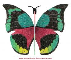 Objets de curiosité divers Papillon planeur à monter soi-même : petit papillon en polystyrène dans sa pochette rétro