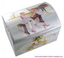Boîtes à bijoux musicales avec ballerines Boîte à bijoux musicale en bois : boîte à bijoux musicale avec ballerine dansante