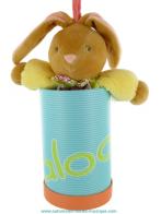 Doudous et mobiles musicaux Doudou musical étirable Kaloo : doudou musical "Zig music lapin"