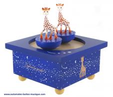 Boîtes à musique avec animaux Boîte à musique animée Trousselier : boîte à musique avec Sophie la girafe