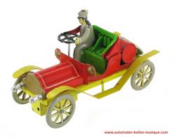 Jouets mécaniques en métal, tôle ou fer blanc non disponibles Jouet mécanique en métal, tôle et fer blanc : jouet mécanique "Voiture ancienne"