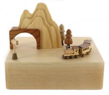 Vente Boite A Musique Animee Haut De Gamme En Bois Boite A Musique Wooderful Life Avec Train Et Automate