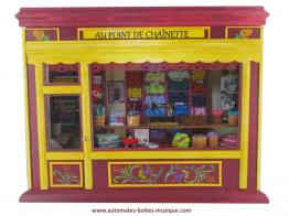 Vente Boite A Musique Veilleuse Boite A Musique En Forme De Boutique Miniature Mercerie Et Automate Vente Boite A Musique Veilleuse Boite A Musique En Forme De Boutique Miniature Mercerie Et Automate