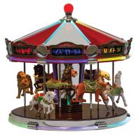 Grands carrousels musicaux miniatures Carrousel musical miniature Mr Christmas : carrousel musical Mr Christmas "World's fair 1939"