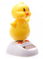 Figurines solaires - Animaux solaires Figurine solaire - Figurine animal solaire - Canari jaune solaire