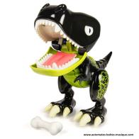 Robots et objets volants Dinosaure robot Zoomer interactif : Dinosaure robot Zoomer Chomplingz "Hyjinx" vert avec os