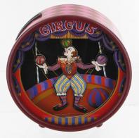Tirelires musicales ou sonores Tirelire musicale animée avec clown : tirelire musicale avec clown et balles