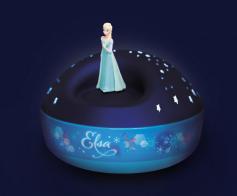Lanternes magiques musicales "Révolution 2.0" et projecteurs d'étoiles Trousselier Projecteur d'étoiles La Reine des Neiges de Walt Disney : projecteur avec figurine Elsa