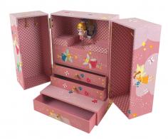 Boîtes à bijoux musicales avec princesse Boîte à musique et armoire à bijoux musicale Trousselier avec Princesse