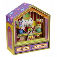 Boîtes à musique avec personnages Boîte à musique animée Trousselier : boîte Trousselier avec clowns