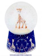 Boules à neige musicales classiques (en stock) Boule à neige musicale lumineuse Trousselier : boule à neige musicale avec Sophie la girafe (NC)