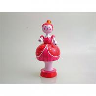 Boîtes à musique avec personnages Boîte à musique animée en bois: boîte à musique danseuse tournante avec robe rouge