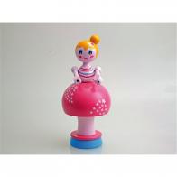 Boîtes à musique avec personnages Boîte à musique animée pour la petite enfance: boîte à musique avec danseuse à la robe rose