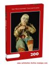 Puzzle de 200 pièces sur le thème des automates: Clown jouant du pipeau par Roullet-Decamps (édition limitée)